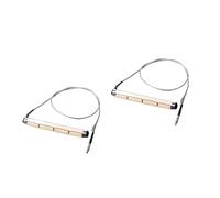 ifundom 2pcs Piezo Pickup for Bass High Sensitivity Contact Microphone Bass Pickup Musical Instrument Accessories