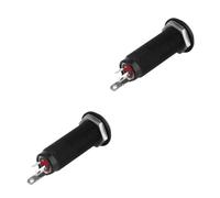 ifundom 2pcs Plug-in Guitar End Pin Jack Tube-type Output Input Socket Plug for Electric Guitar Bass for Live Performances and Studio Recordings