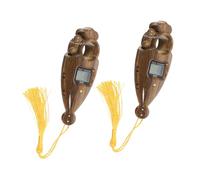 ifundom 2Pcs Portable Buddha Beads Tally Counter with Digital Display Electronic Counter for Meditation and Chanting Easy to Use and Carry Tibetan Buddhist Design
