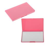 ifundom 2pcs Portable Magnetic Needle Storage Case Lightweight Plastic Sewing Pin Organizer with Magnetic Inner for Home and Travel Embroidery Use