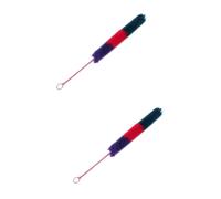 ifundom 2pcs Professional Clarinet Cleaning Brush Kit Flat Clarinet Swab for Internal External Care Strong Water Absorption for Musical Instrument Maintenance Selection