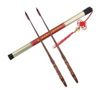 ifundom 2pcs Professional Ebony Head Piano Bamboo Dulcimer Jean Bamboo for Yangqin Musical Instrument for Practice and Performance