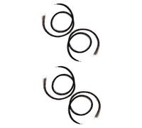 ifundom 2pcs Professional Violin Bow Hair Natural Tail Hair for Violin Repair and Maintenance Accessory for Musicians