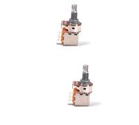 ifundom 2pcs Push Pull Potentiometer for Guitar and Bass Coarse Knurled Shaft Easy Installation Replacement Volume Tone Control Pot for Electric Instruments