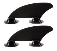 ifundom 2pcs Replacement Paddle Board Fins Wear-resistant Plastic Detachable Surfboard Accessories for Enhanced Stability and Water Flow Control Inflatable Kayaks and Paddleboards