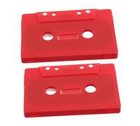 ifundom 2pcs Retro Blank Audio Cassettes for Diy Music Decor Vintage Dance Party Favors No Core Tapes for Home Decoration and Creative Projects