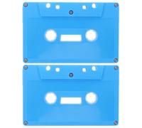ifundom 2pcs Retro Cassette Blank Cassette Tapes for Music Party Decoration and Music Themed Decorations