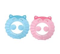 ifundom 2pcs Shampoo Cap Bath Seat Newborn Seat for Babies Bathtub Seat Travel Bath Sink Faucet Bath Tub Shower Cap Seat Hats Blue Eva
