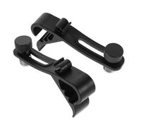 ifundom 2pcs Shockproof Drum Microphone Clip Adjustable Securing Clamp for Drum Microphone Clamp Inner Screw