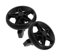 ifundom 2pcs Silent Brake Walker Replacement Wheels for Learning Walker and Stroller Tires Pram Casters with Smooth Rolling Chair Furniture Silent Wheel Technology Easy Stability for