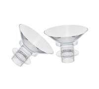 ifundom 2pcs Silicone Breast Pump Flange Inserts 13mm Comfortable to Hold and Safe Wearable Accessories for Breastfeeding