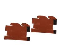 ifundom 2pcs Simple Trumpet Piston Guard in Leather Must-have for Trumpet Maintenance Acts As Protector Cover for Musical Instrument Accessories for Protection and Case Storage