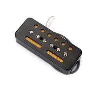 ifundom 2pcs Soapbar Single Coil Pickup for Guitar Bass Musical Instrument Black for Electric Guitar Players