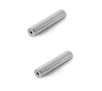 ifundom 2pcs Solid Guitar Slide Solid Tone Bar for Hawian Guitar Stainless Steel Slide for Lap Steel and Playing