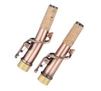 ifundom 2pcs Soprano Saxophone Neck Tube Accessories Replacement Parts for Enhanced Sound Quality and Easy Assembly for Students and Beginners