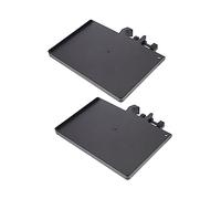 ifundom 2pcs Sound Tray Live Broadcast Microphone Rack Stand Holder for Music Mixer and Recording Studio Black Abs Material Sound Storage Tray Microphone Clip