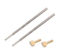 ifundom 2pcs Sturdy Metal Cello Bow Frog Screw Easy Install Diy Cello Bow Screw Part for Violin