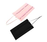 ifundom 2pcs Taekwondo Belt Display Rack Wall Organizer Hanging Karate Belt Holder for Martial Arts Storage Black and Pink Suitable for Home Gym and Training Room