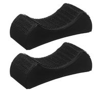 ifundom 2pcs Tennis Ball Picker Tubes with Racket Edge Adhesive Solid Design Tennis Ball Collection Gadget for Court Use