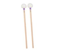 ifundom 2pcs Timpani Sticks Felt Heads and Handles for Percussion Drumstick Accessories Use as Drum Hammers for Musical Performances