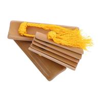 ifundom 2pcs Traditional Kuaiban Clappers for Ethnic Performance Lightweight Distinctive Sound for Dance and Drama Shows for Adults