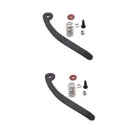 ifundom 2pcs Tremolo Vibrato Bridge Tailpiece Replacement Black for Electric Guitar Guitar Hand Crank Accessory