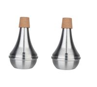 ifundom 2pcs Trumpet Mute Trumpet Practice Mute for Beginner Silenced Accessories Musical Instrument Practice Supply