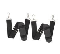 ifundom 2pcs Violin Case Strap Metal Buckle, 95cm Padded Shoulder Straps for Violin and Viola Carrying Bag, Thickened Adjustable Musical Instrument Backpack Belt for Storage and Travel