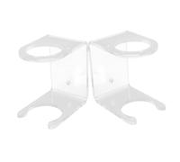 ifundom 2pcs Wall Mount Baseball Bat Rack Holder Space Saving Display Organizer for Sports Accessories Efficient Storage and Easy Installation