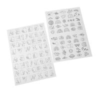 ifundom 2pcs Water Soluble Stabilizer for Embroidery Good Toughness and Cuttable Sizes for Sewing and Hand Embroidery Practical Lightweight