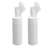 ifundom 2pcs White Pet Travel Cosmetics Bottle 150ml, Simple Sub Bottle for Storing Cream and Lotion, Portable Foaming Pump Dispenser Suitable for Travel and Home Use