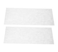 ifundom 2pcs White Shell Guitar Headstock Veneer Inlay Material Set for DIY Fingerboard Fretboard Decoration Acoustic Classical Guitar Accessories