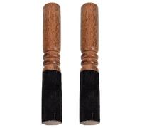 ifundom 2pcs Wooden Mallet for Singing Bowl Nonskid Tip, Handheld Tibetan Singing Bowl Mallet for Lasting Use and Portability, for Meditation, Yoga and Travel