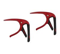 ifundom 2sets Capo for Electric Guitar and Ukulele Tuning Clip Guitar Pick Clamp for Effortless Pitch Change and Sound