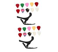 ifundom 2sets Guitar Capo and Picks Acoustic Electric Guitar Capo Picks Clamp String Instruments Tuning Accessory