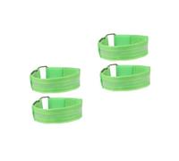 ifundom 2sets LED Night Sports Armbands Rechargeable Light Up Bracelets for Running High Visibility Safety Bands with Reflective Material for Evening Jogging 2pcs*2
