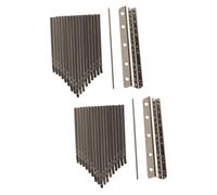 ifundom 2sets Note Kalimba Keys for Thumb Piano Strips Crisp Sound for Kalimba Instrument Parts and Beginners Great Replacement for Worn Keys