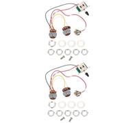 ifundom 2sets Portable Guitar Circuit Control Potentiometer Shifter for Electric Guitar Parts Accessories Kit Five-speed Function for Circuit Replacement