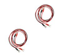 ifundom 2sets Teaching Supply Insulated Wire Connectors Multimeter Test Leads for Physics Demonstrations 2pcs*2