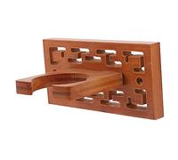 ifundom 2sets Wooden Instrument Hanger for Wall-mounting Hook for Erhu Ukulele Cucurbit Flute Elegant for Home Decor Easy Installation Secure Support