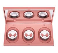 ifundom 3 Pairs Lightweight False Lashes Fiber Strip Eyelashes for Women, Create Natural Day Or Night Look with Multiple Styles Mixed, Self-adhesive Makeup Accessories