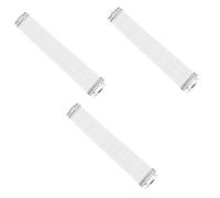 ifundom 3 Pcs 14-inch Snare Drum Spring Belt Snare Drum Wire Straps Sound String Stainless Steel Band