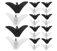 ifundom 30pcs Black Metal Bow Tie Clip with Stable Clasp Structure and Smooth Surfaces, Singlehanded Operation Prevents Fabric Damage, Suitable for Business and Formal Meetings, Universal