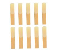 ifundom 30pcs Compact Clarinet Reeds Single Reeds for Beginners Handmade Saxophone Accessories Flexible and Lightweight for and Daily Replacement Hardness