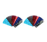 ifundom 30pcs DIY Guitar Pick Strip Celluloid Film for Guitar Pick Punch Musicians Recommended Light Medium Heavy Thickness Mixed Send Color Style