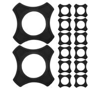 ifundom 30pcs Mic Loop: Rubber Microphone Anti-roll Rings - Anti-slip And Anti-fall Protection For Broadcasts Live Shows And Recording Studio