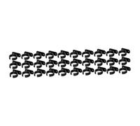 ifundom 30pcs Multi-function Desktop Microphone Stand Clamp Sturdy Tabletop Mic Holder for Wireless and Wired Microphones Ergonomic Design Non- Base for Stability and