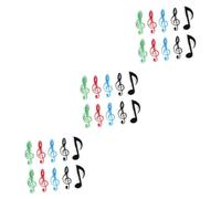 ifundom 30pcs Music Note Clips Treble Score Holders Music Book Clips for Easy Reading Secure Page Holding for Friends Boys and Girls