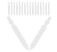 ifundom 30pcs Nylon Replacement Nibs Marker Pen Points 0.7mm Fine Tip White Portable Marking Pen Tips for Painting and Drawing