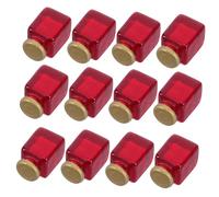 ifundom 30PCS Scale Jam Jars Dollhouse Accessories Realistic Resin Miniature Food Jars with Lids Sturdy Dollhouse Dining Decor for Tiny Kitchen and Photography Scenes